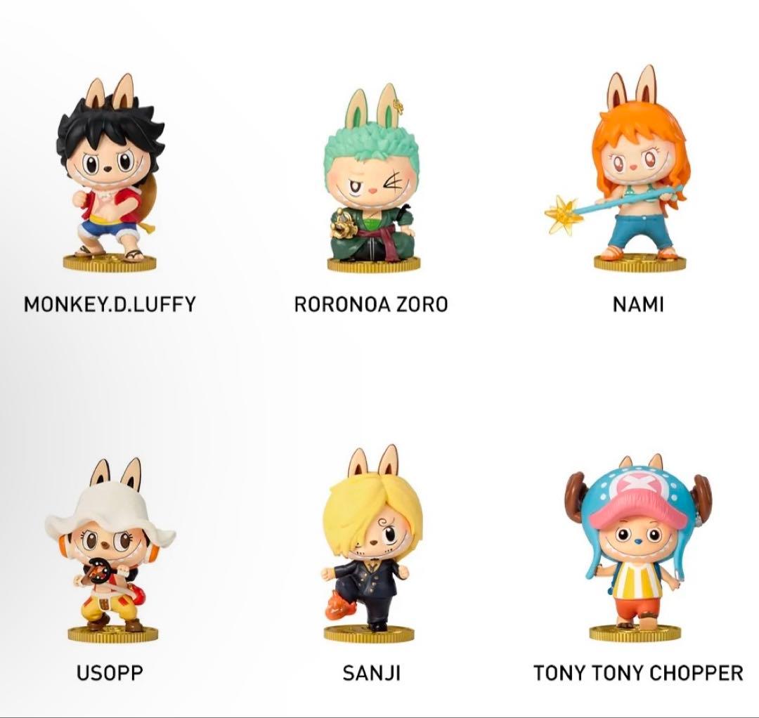 【新品未開封】POP MART × ONE PIECE コラボ フィギュアセット 【新品未開封】POP MART × ONE PIECE コラボ フィギュアセット