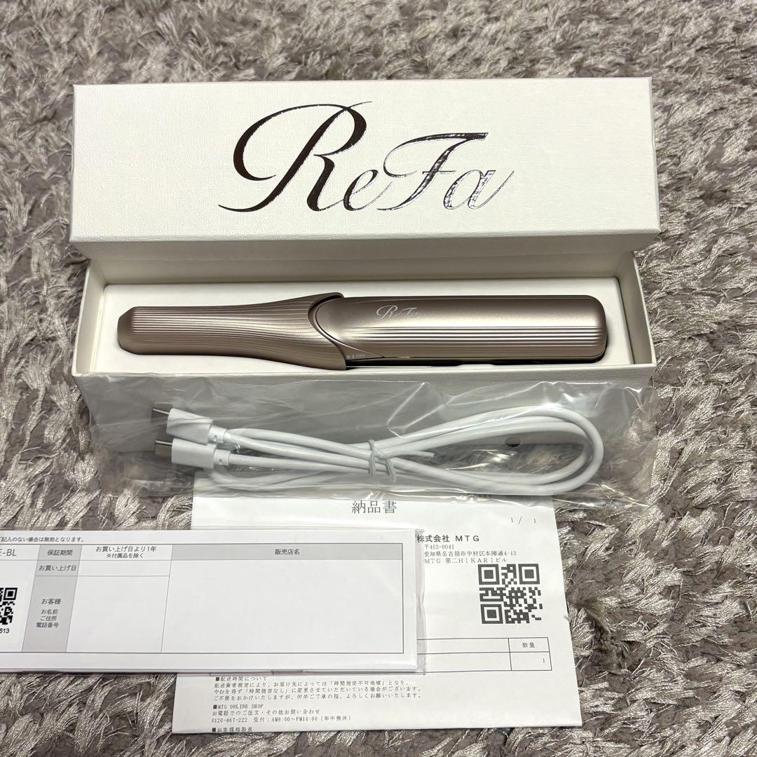 ReFa 新型⭐️リファフィンガーアイロン ST6 シャンパンゴールド