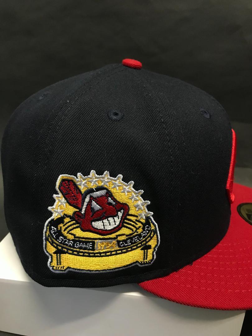 NewEra1954オールスターゲーム記念ダブルロゴインディアンズキャップ3/8