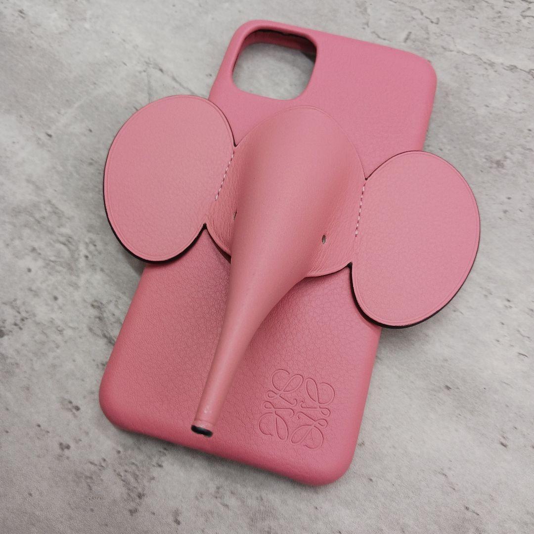 級 ロエベ iPhone 11 エレファント スマホケース ピンクLOEWE WWW_OPDRERGINERDOGAN_COM