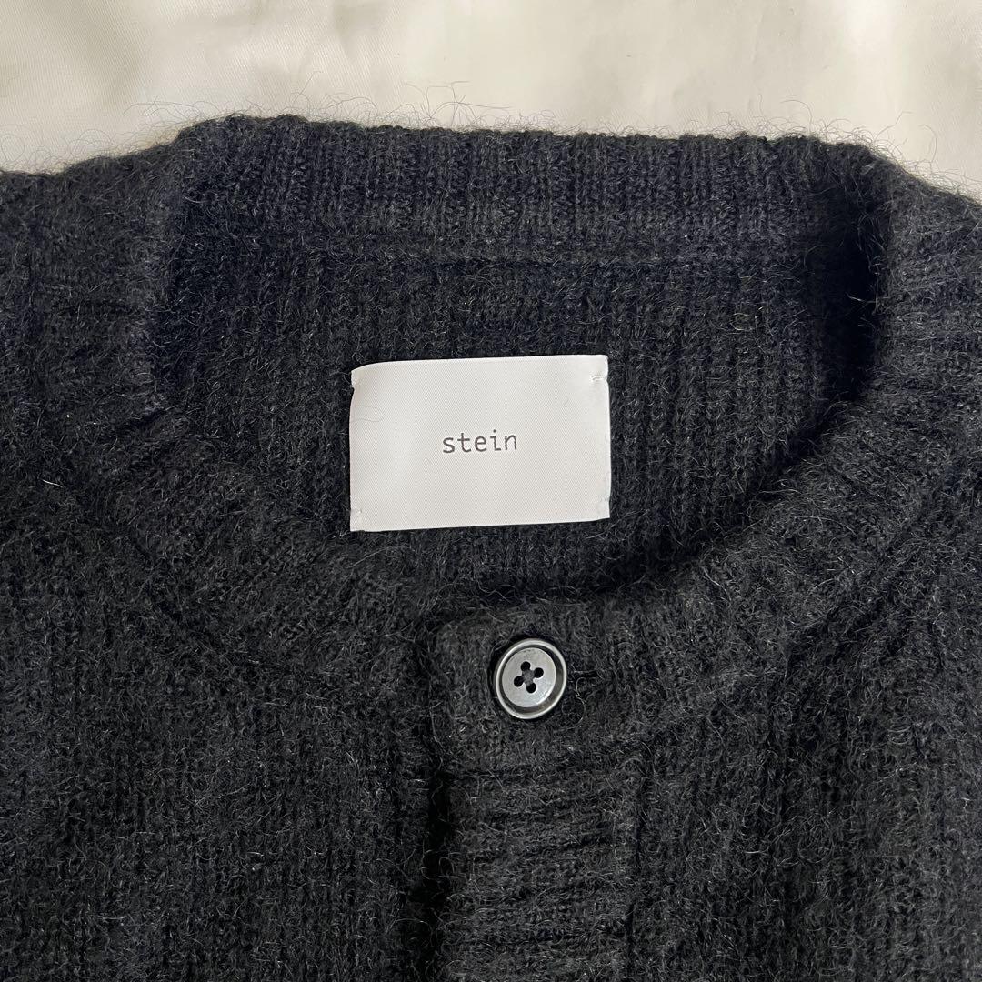 トップス 22AW stein Kid Mohair Cardigan BLACK S