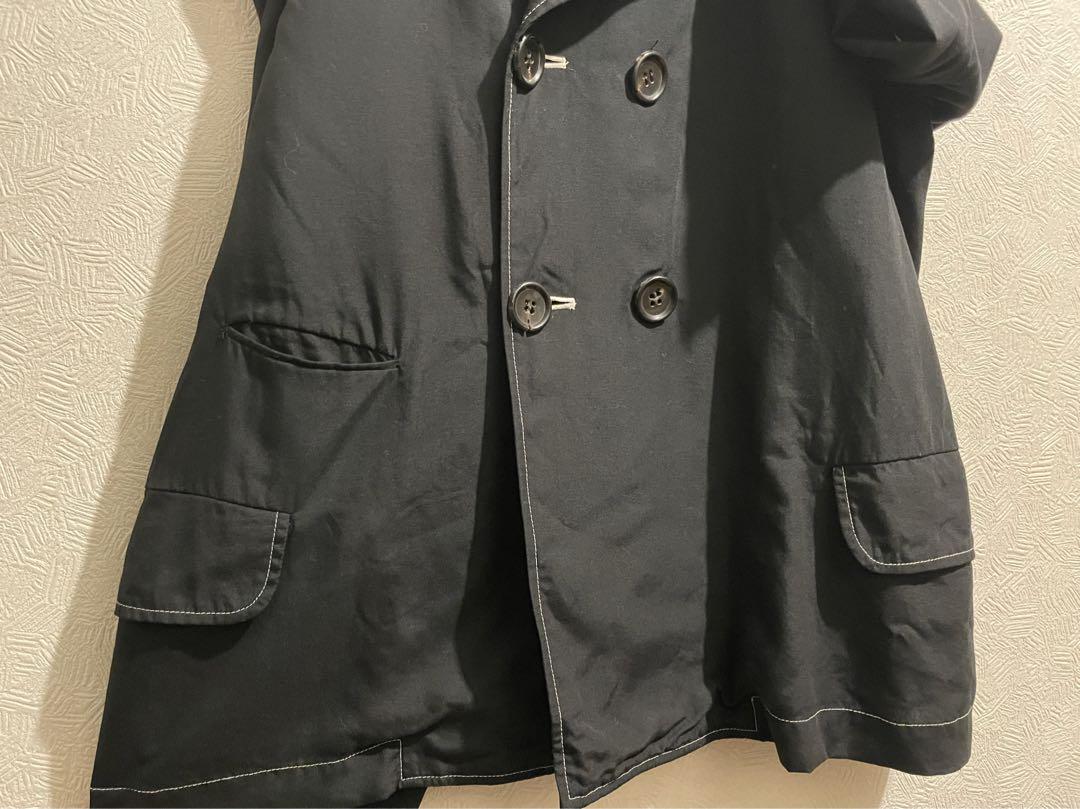 COMME des GARCONS レーヨン ピー コート / コムデギャルソン