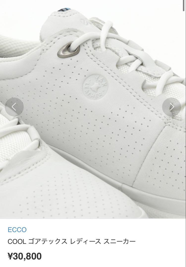 【新品未使用】ECCO COOL ゴアテックス ゴルフシューズ