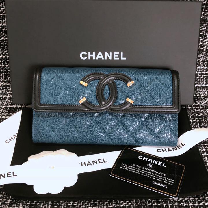 68600円 2022超人気 CHANEL ☆未使用品☆フィリグリー CC マトラッセ キャビアスキン