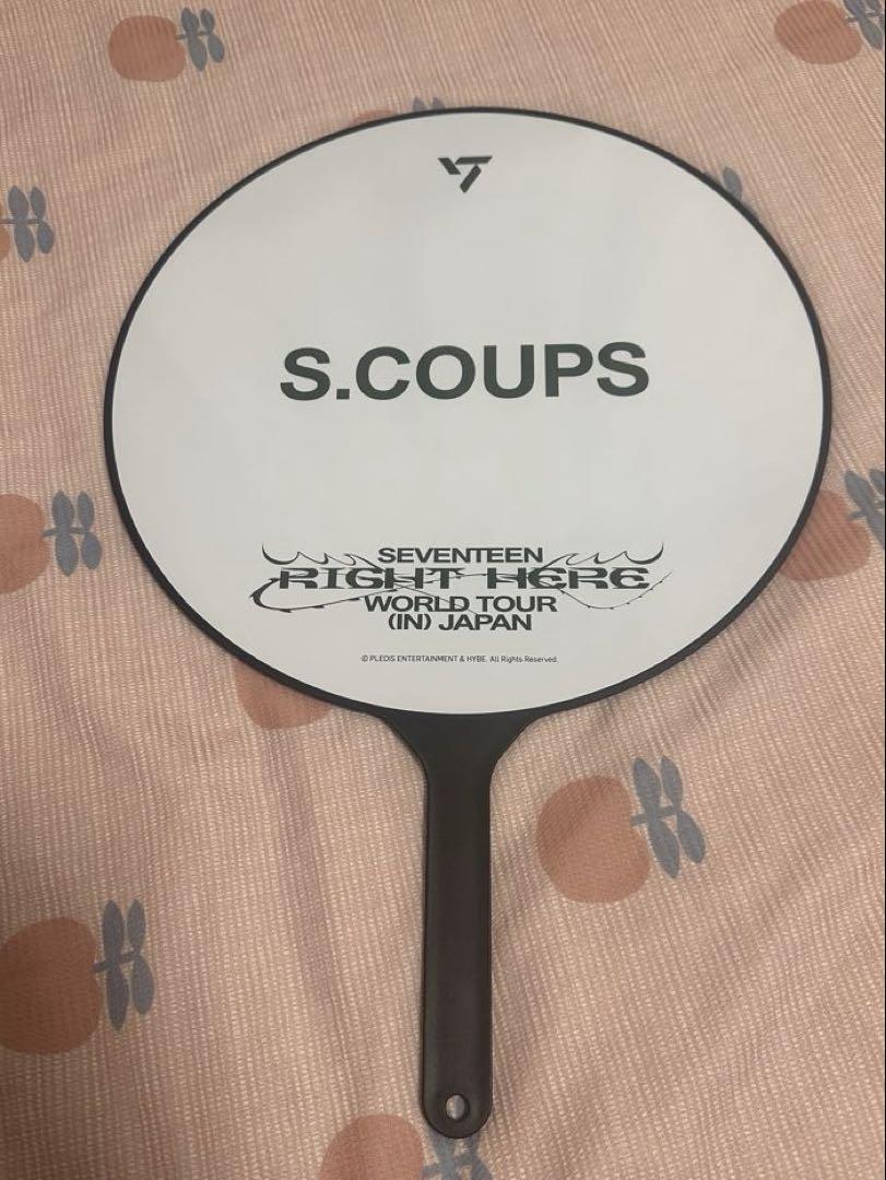 セブチ エスクプス scoups 団扇 Right Here 日本 japan - メルカリ