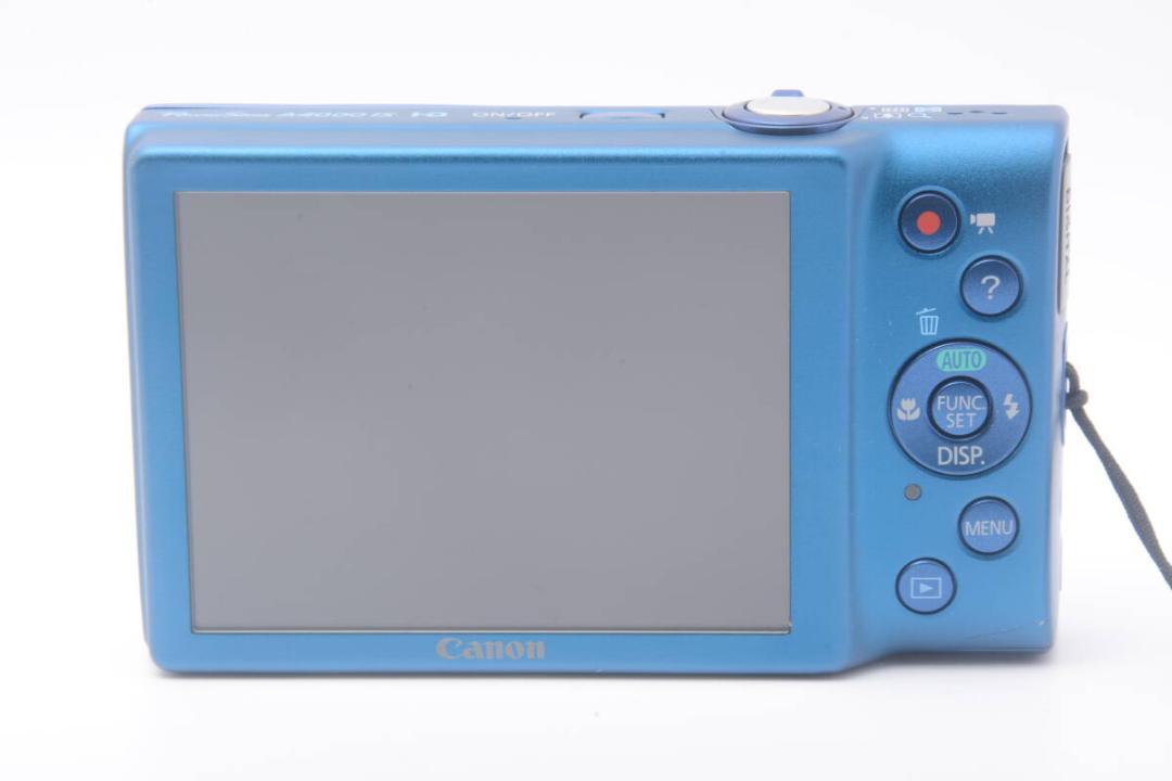 良品 Canon PowerShot A4000 IS ブルー LL3333