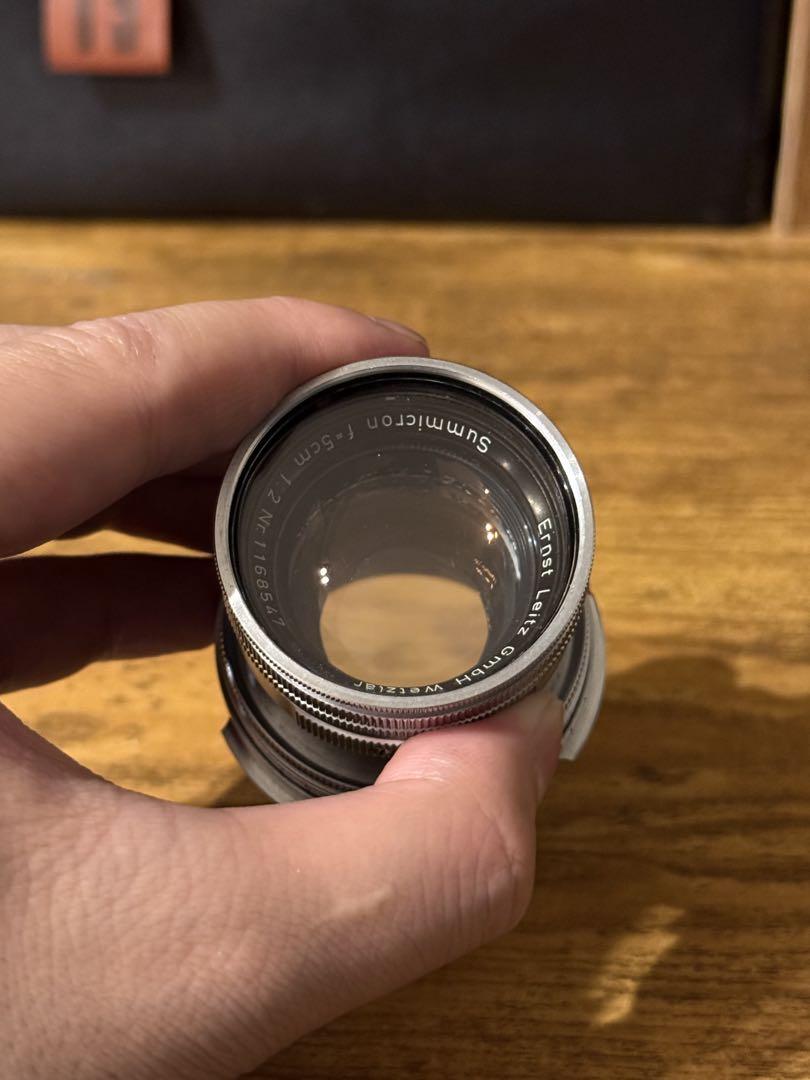 Summicron 50mm f/2 1st 鎮洞 LEICA 50mm f/2 SUMMICRON with Near-Focusing Range (1956-1968)
