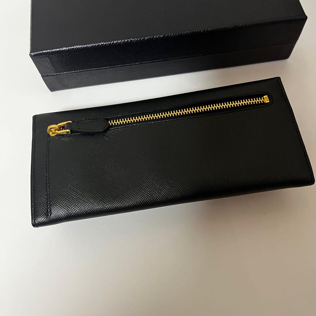 もす　PRADA ブラックレザー　長財布　サフィアーノ 楽天市場】プラダ 長財布 財布 レディース サフィアーノ メタル