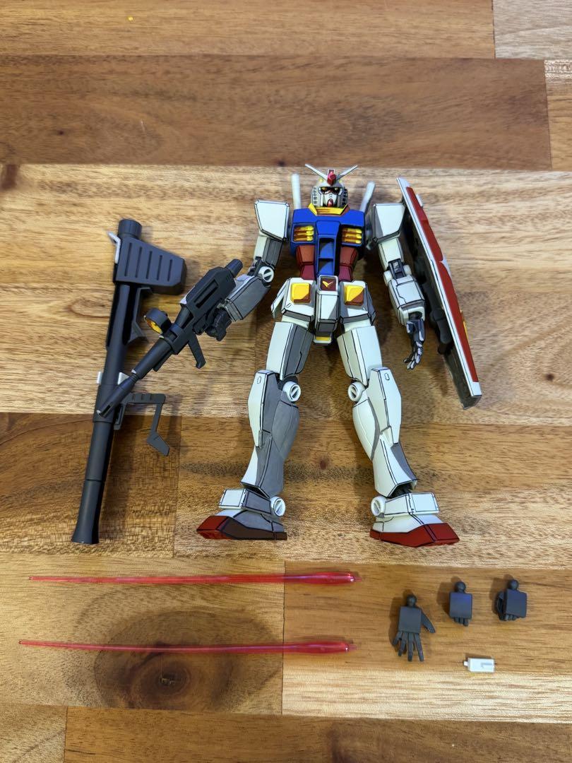 p*5様 アニメ塗り RX-78-2 ガンダム HG 2Dgunpla イラスト