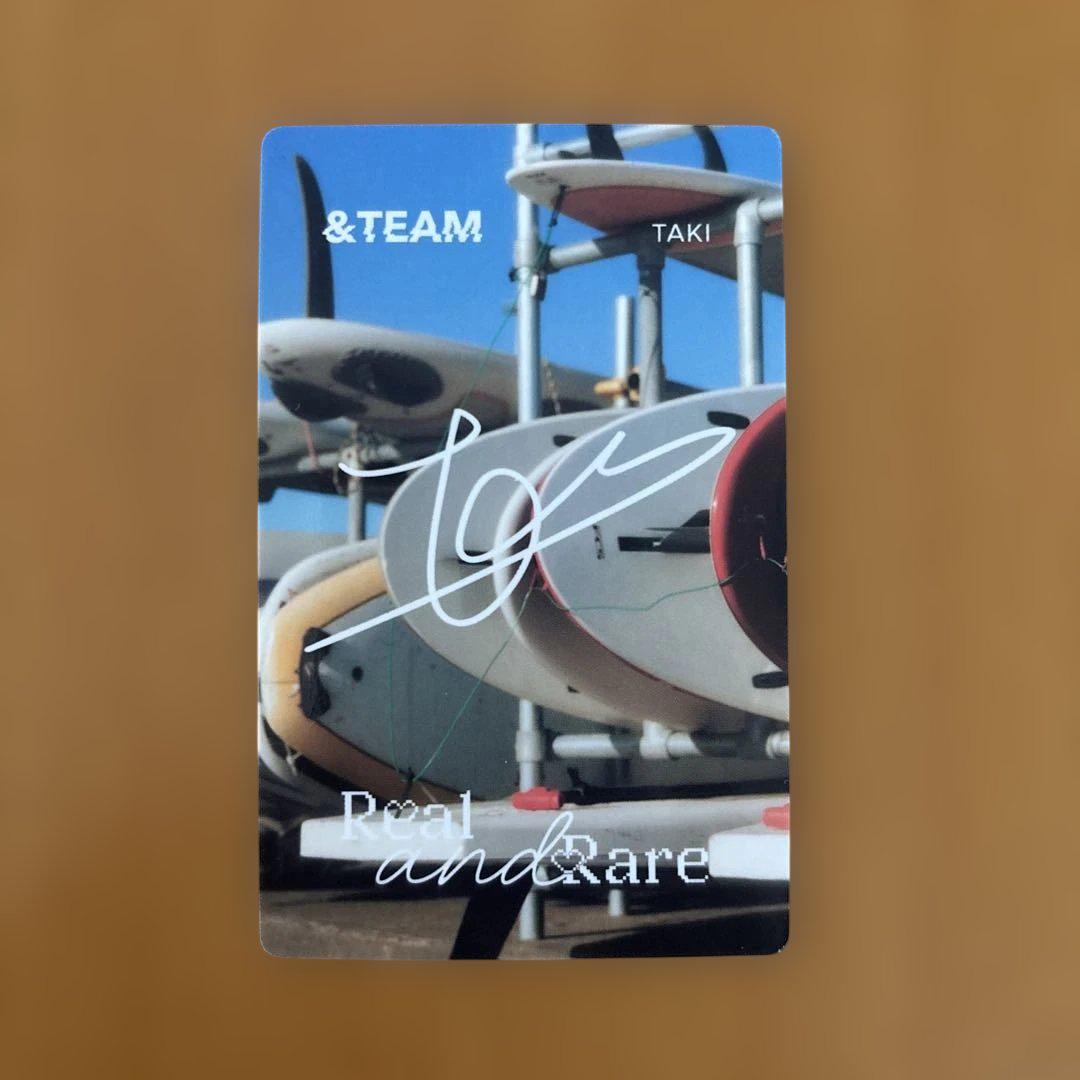 &TEAM TAKI タキ makestar トレカ &TEAM - &TEAM 月狼 TAKI タキ トレカの通販 by pyon's shop