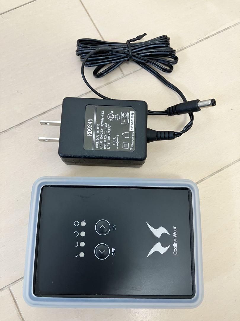 サンエス　空調服の　バッテリー　充電器　ファン