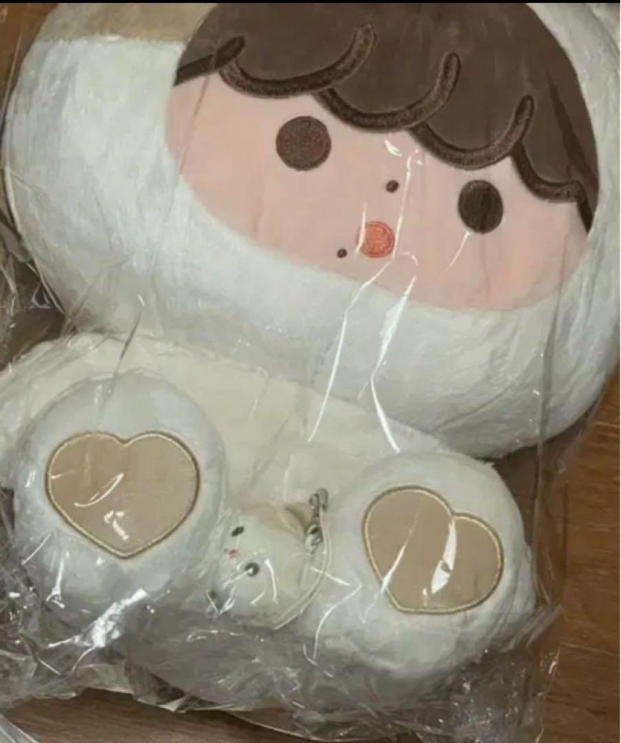 NCT チソン ぬいぐるみ 왕뽀송이 ポソンイ 다님40cm