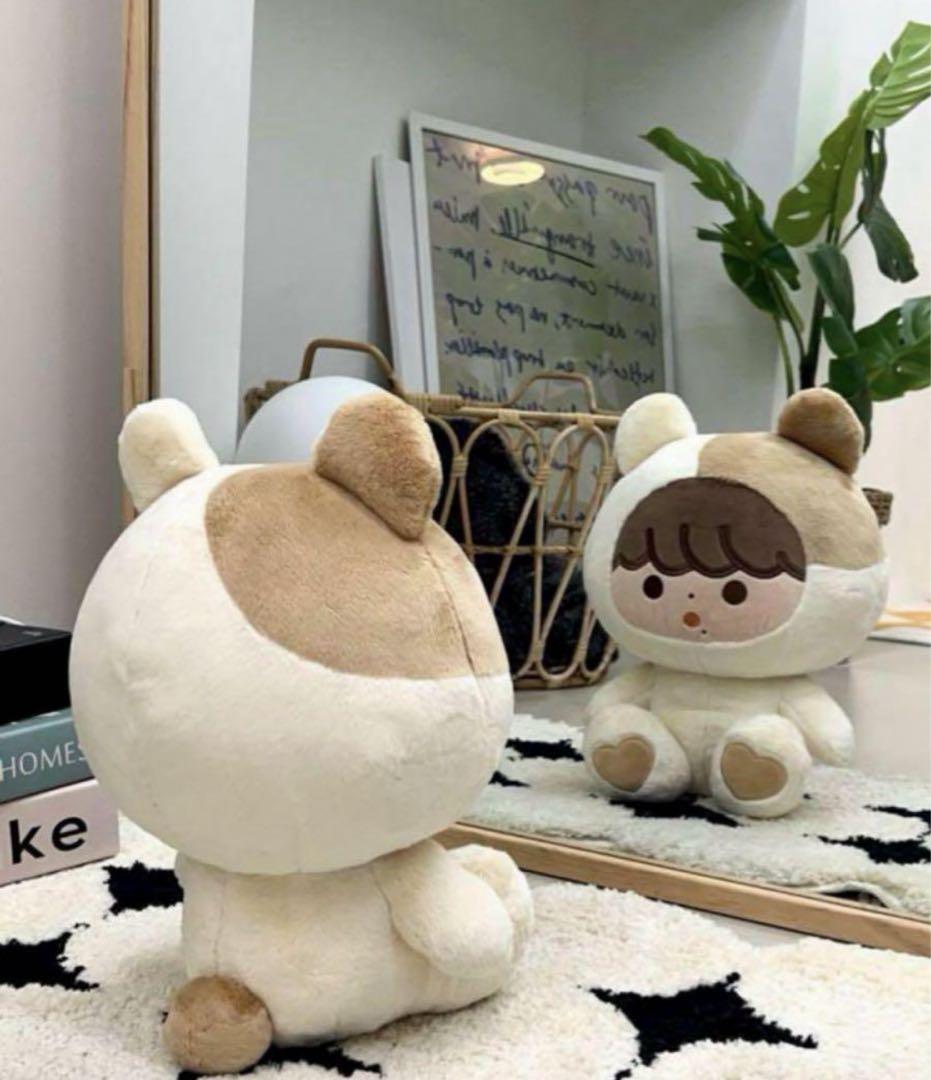 NCT チソン ぬいぐるみ 왕뽀송이 ポソンイ 다님40cm