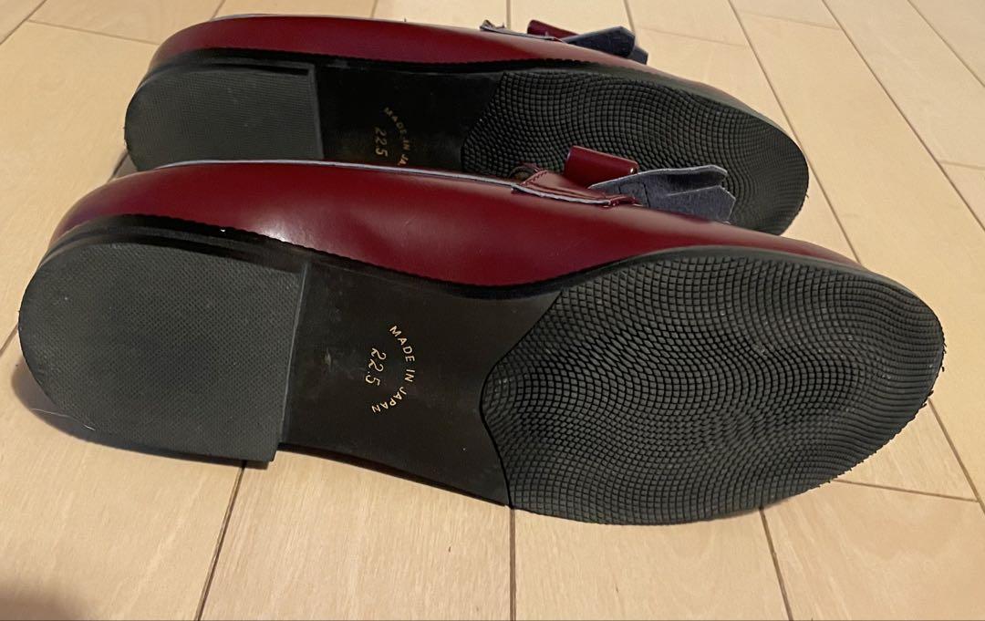 CAROLINA GLASER リボンローファー 22.5cm