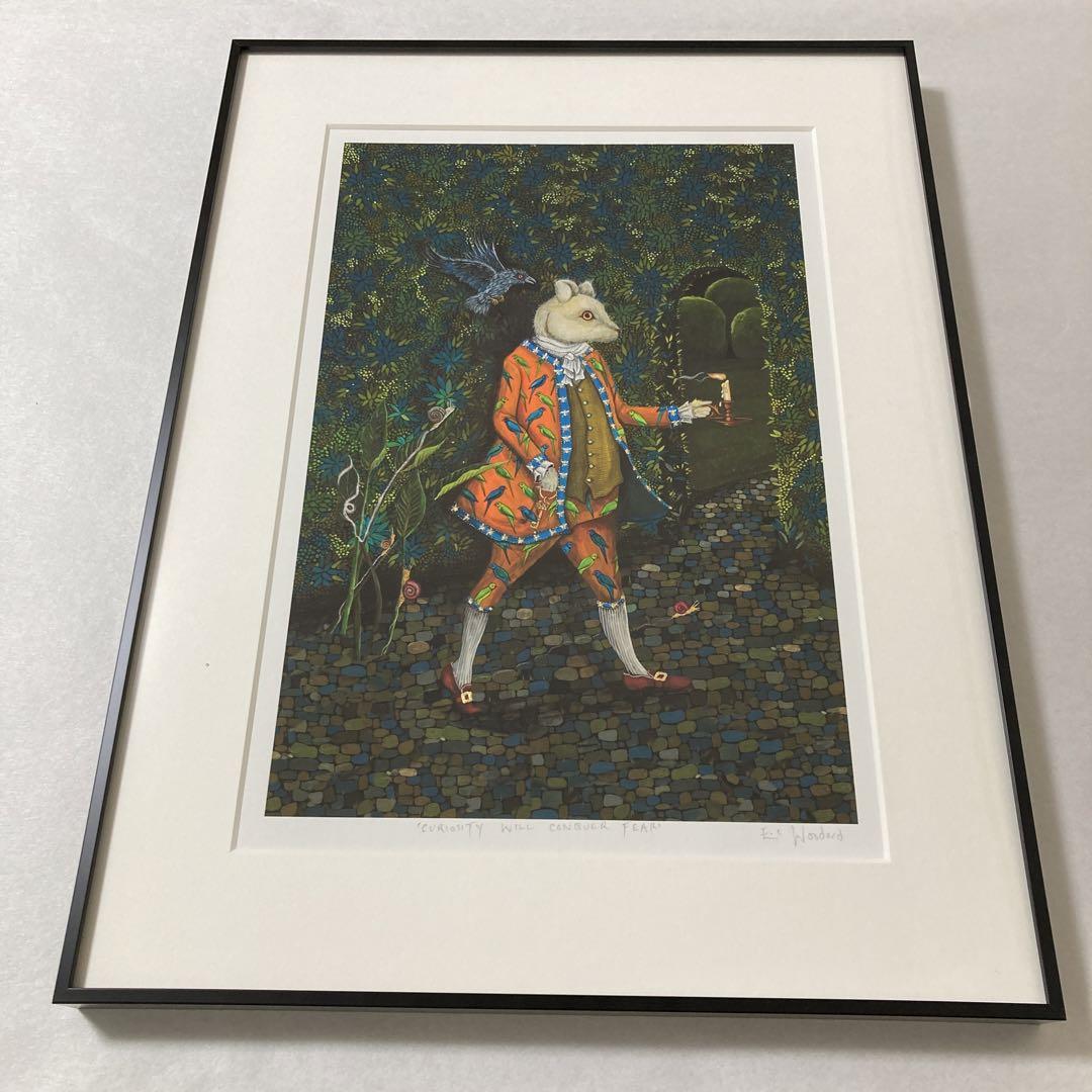 絵 プリント 動物 鳥 英国 イギリス 海外作家