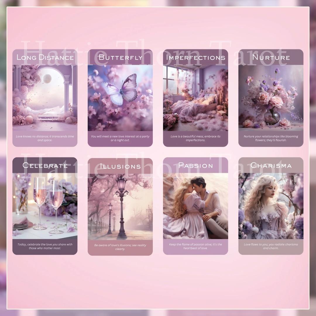 ✨注目の英国メーカー✨人気のロマンチックでフェミニンな恋愛向けオラクルカード