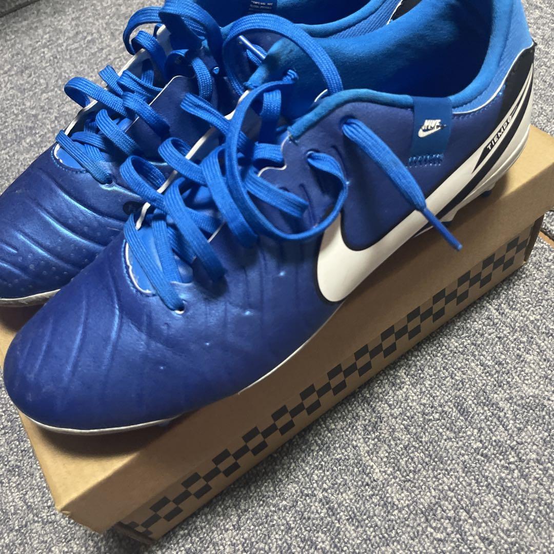 サッカースパイクNIKEティエンポFG 26.5 激レア品