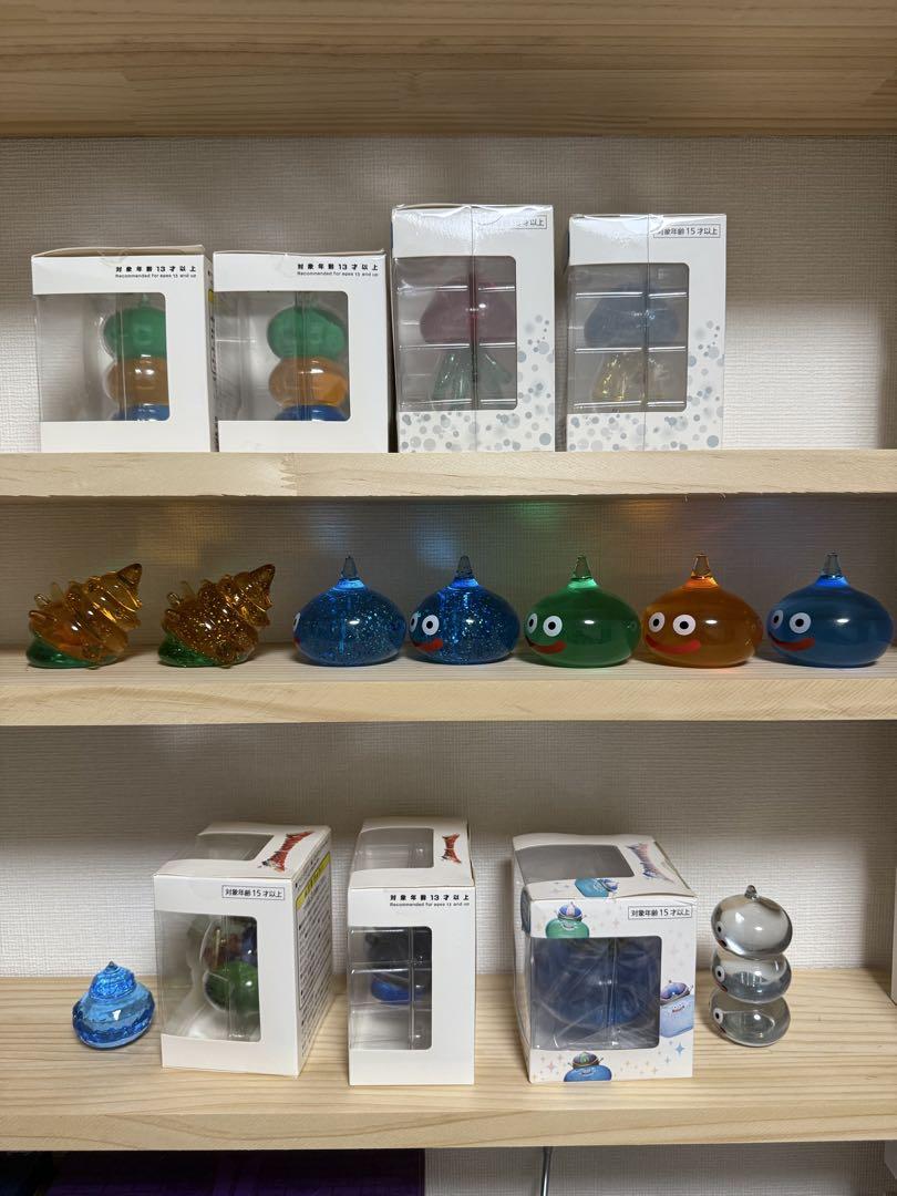 ドラクエ　スライム アクリル ビッグクリアフィギュア 　16体　まとめ売り
