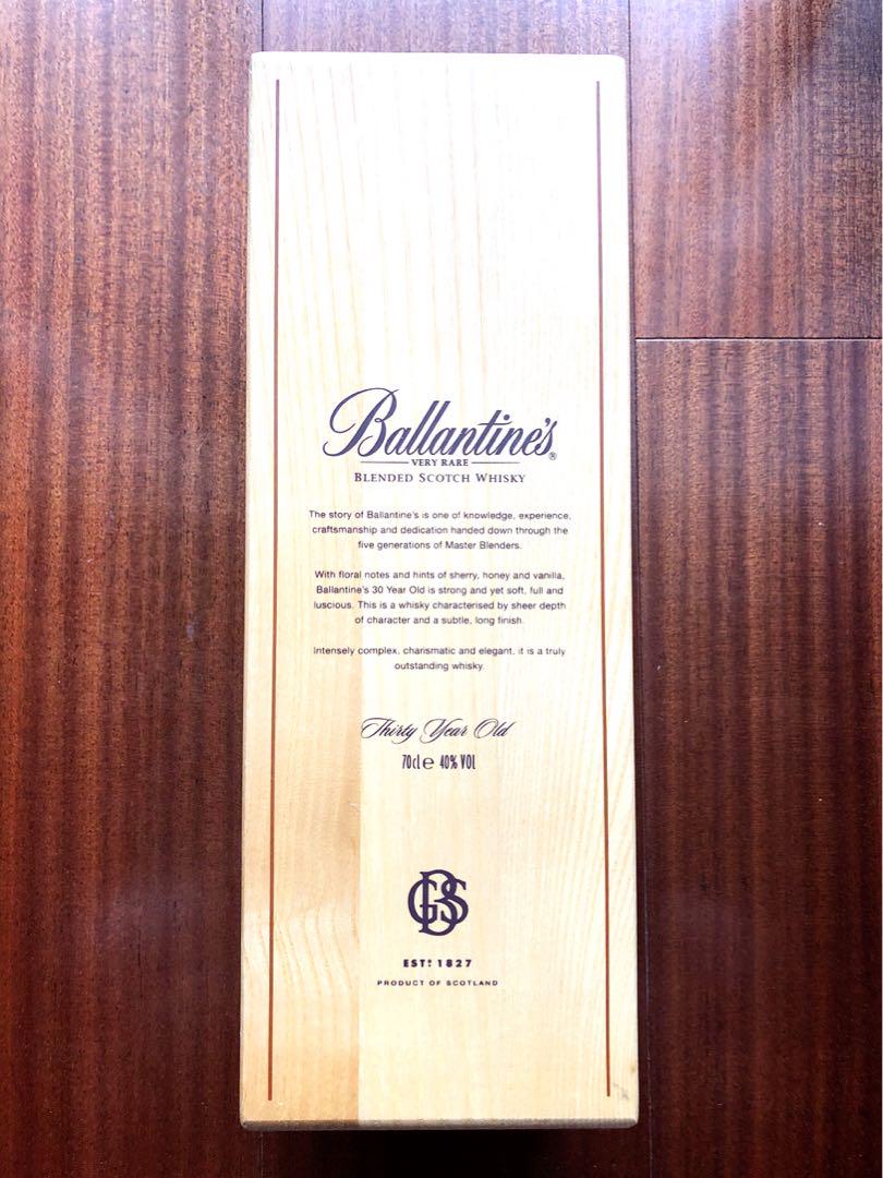 バランタイン30年　Ballantine's 30 year's