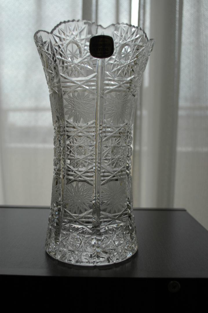 BOSPORUS CRYSTAL MADE IN TURKEYクリスタル花瓶
