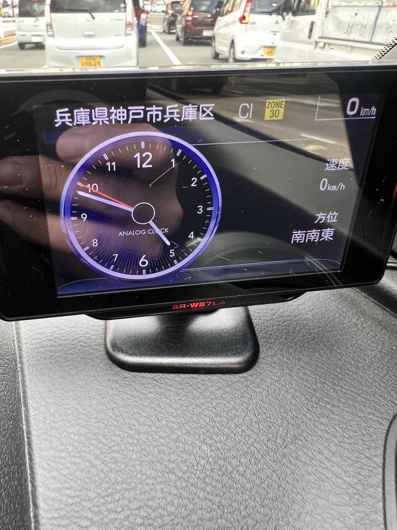 美品 セルスター ASSURA AR-W87 完動品 GPSレーダー