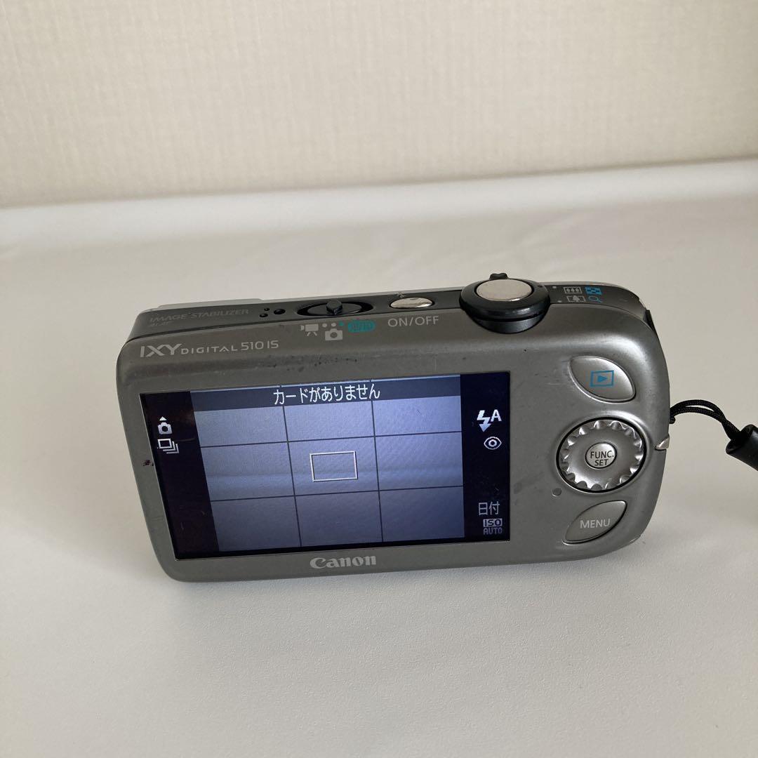 【美品】Canon IXY DIGITAL 510 IS シルバー 付属品・箱付