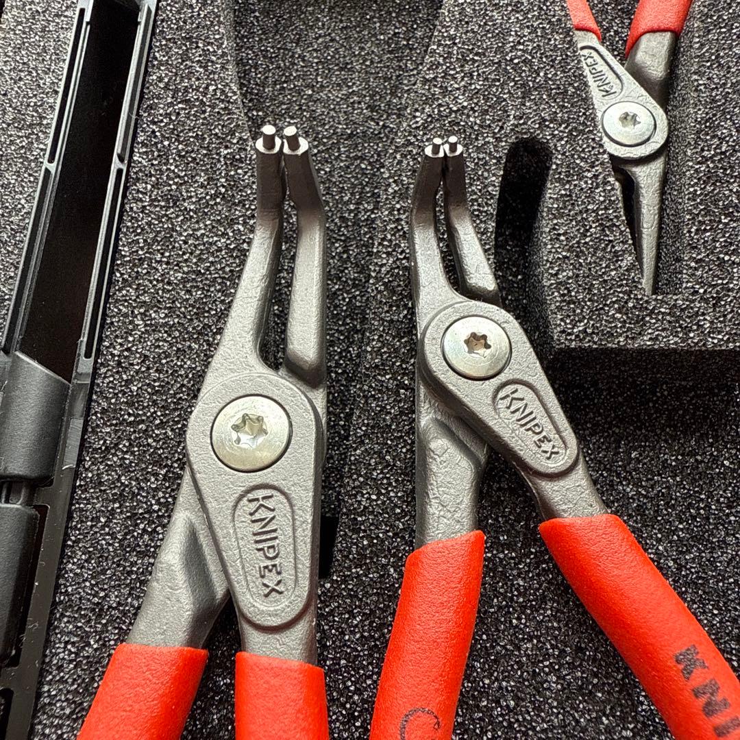 knipex スナップリングプライヤーセット