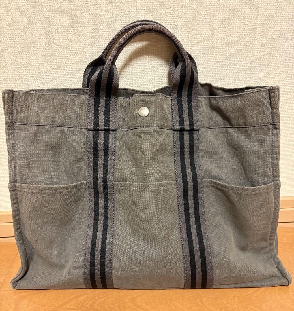 HERMES エルメス フールトゥ グレー