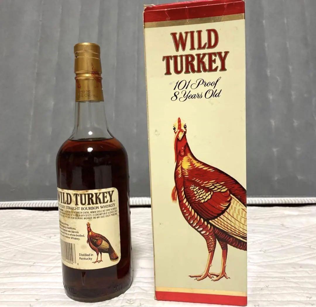 未開封 ワイルドターキー 8年 l50.5%101PROOF 1リットル 未開封 ワイルドターキー 8年 l50.5%101PROOF 1リットル