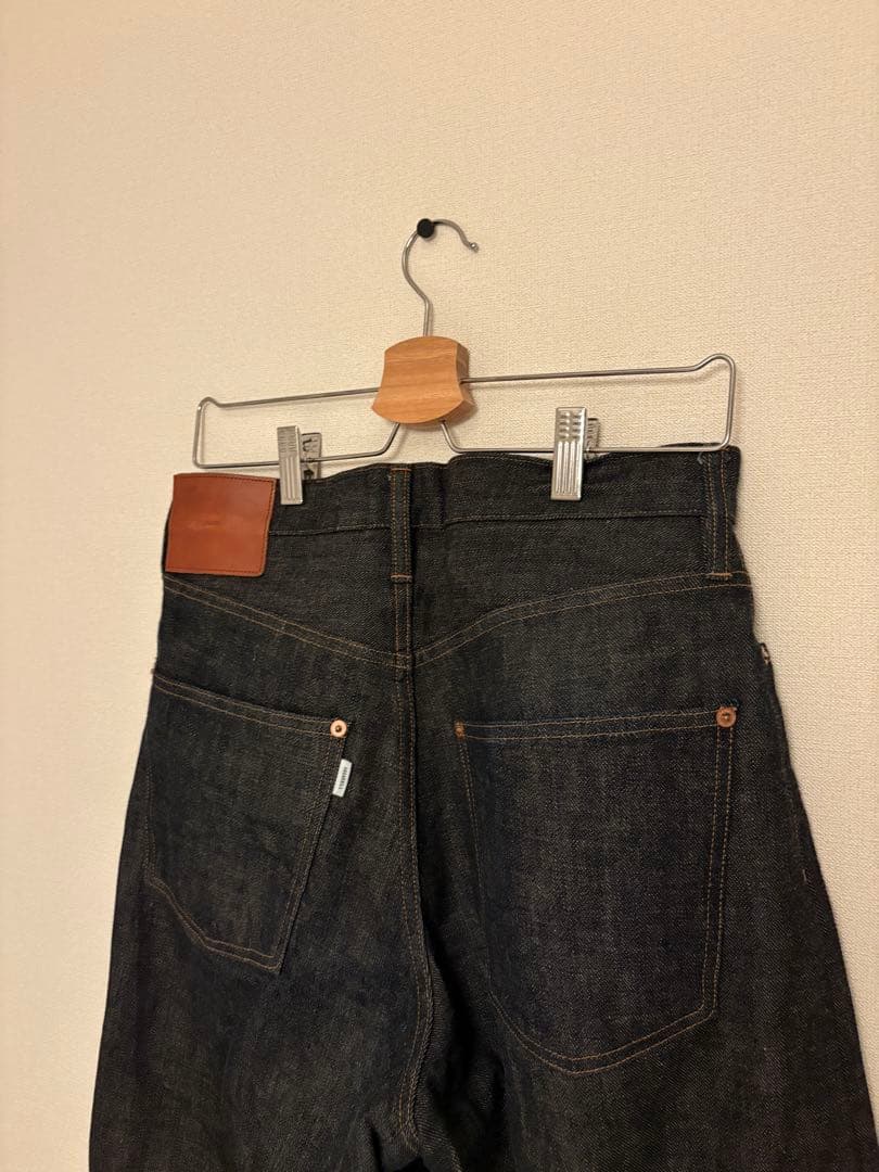 SUGARHILL MODERN DENIM TROUSERS WIDE CUT