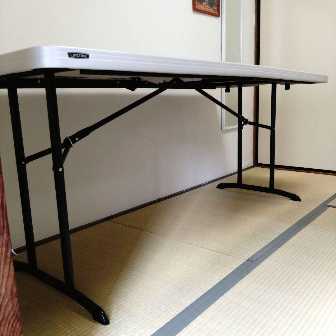 ☆美品☆ コストコ LIFETIME ライフタイム 6人掛 折りたたみ