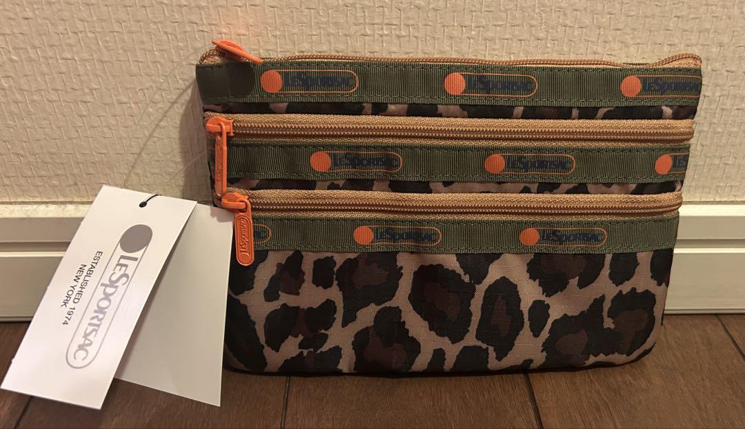 レスポ ×ミュベール　3ジップポーチ