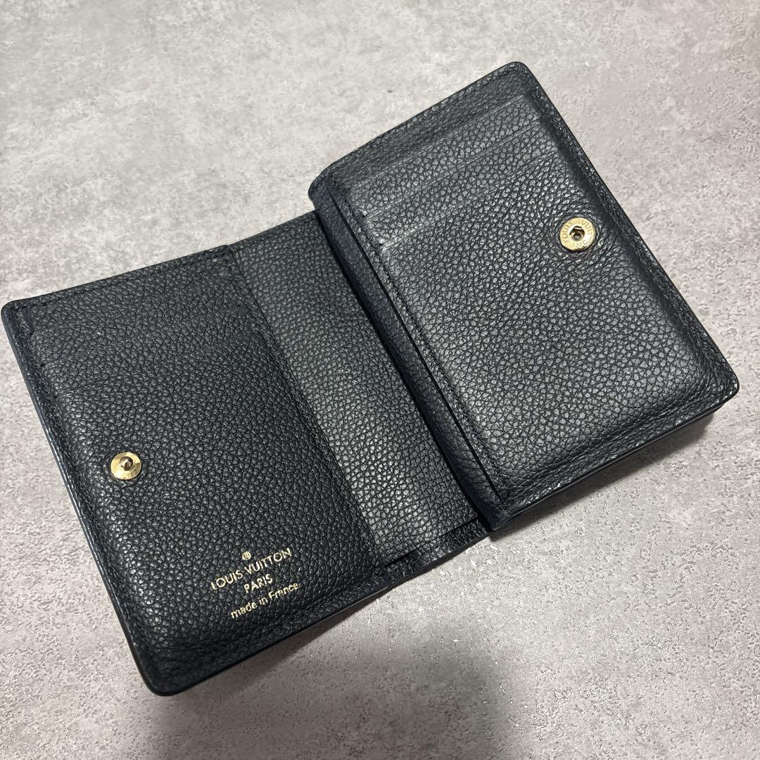 LOUIS VUITTON ブラック 二つ折り財布