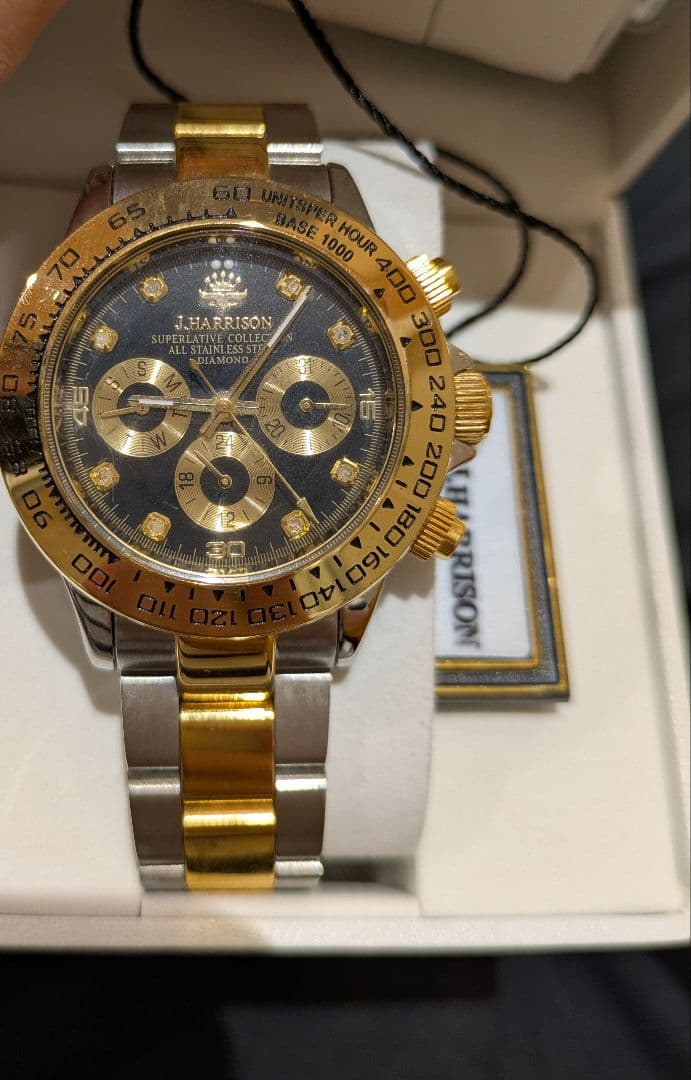 Harrison 腕時計 ゴールド/シルバー