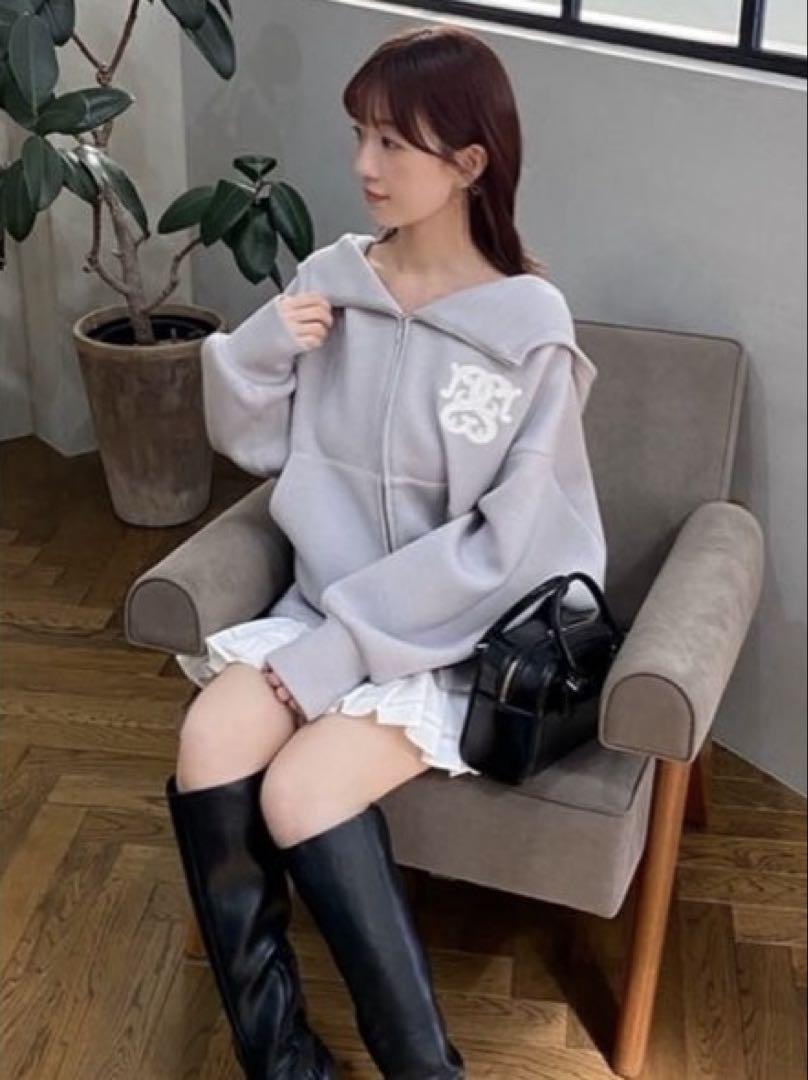 SNIDEL コットンライクフリルスカショーパン