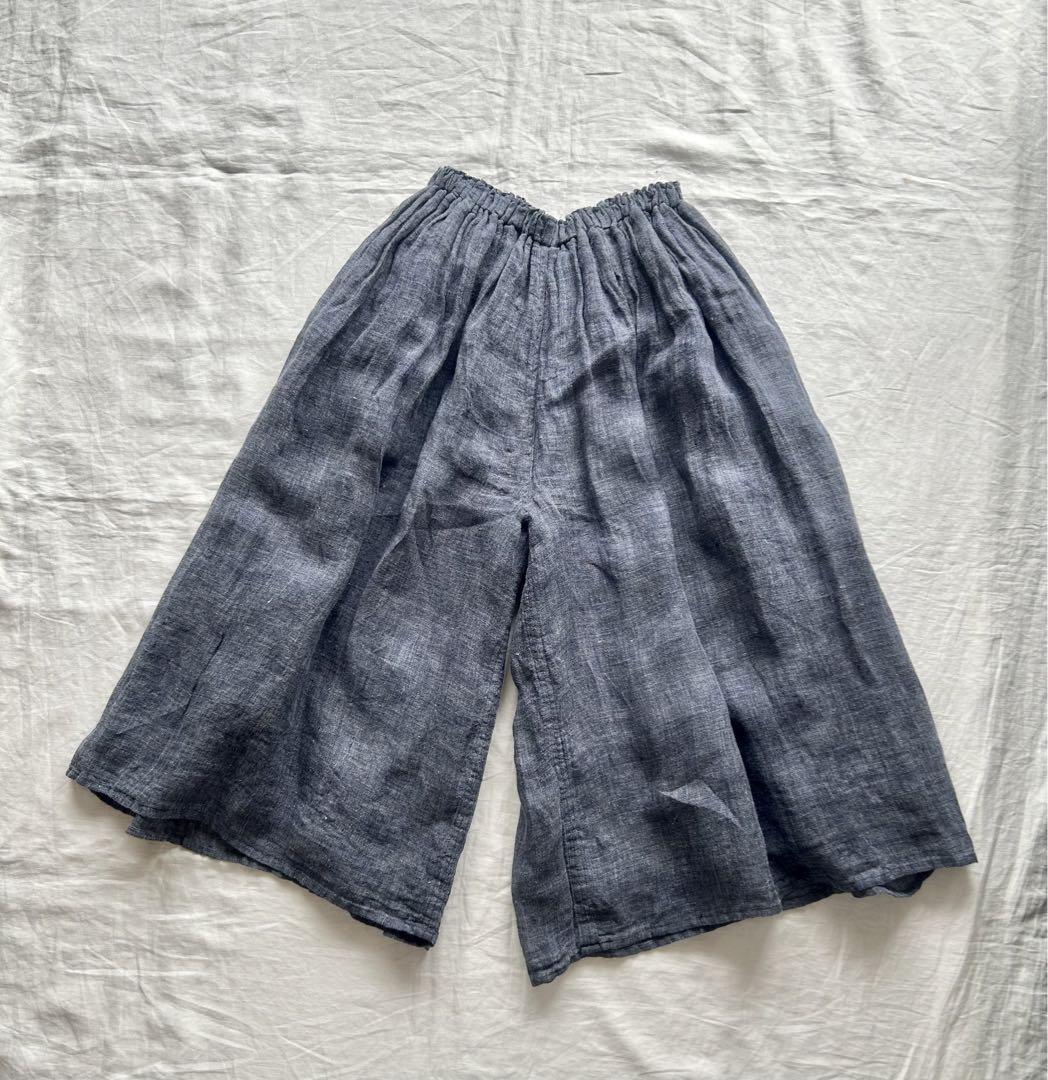 中川政七商店 かや織のキュロット　パンツ