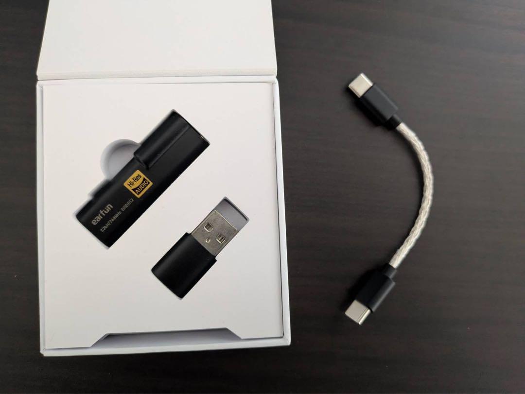 EarFun UA100 USB DAC ヘッドフォンアンプ
