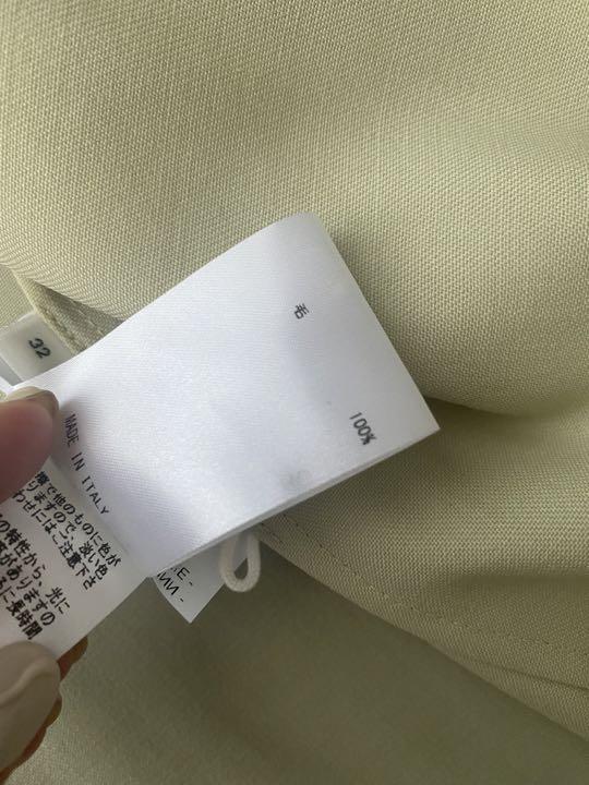 Jil sander ピスタチオグリーン シャツ