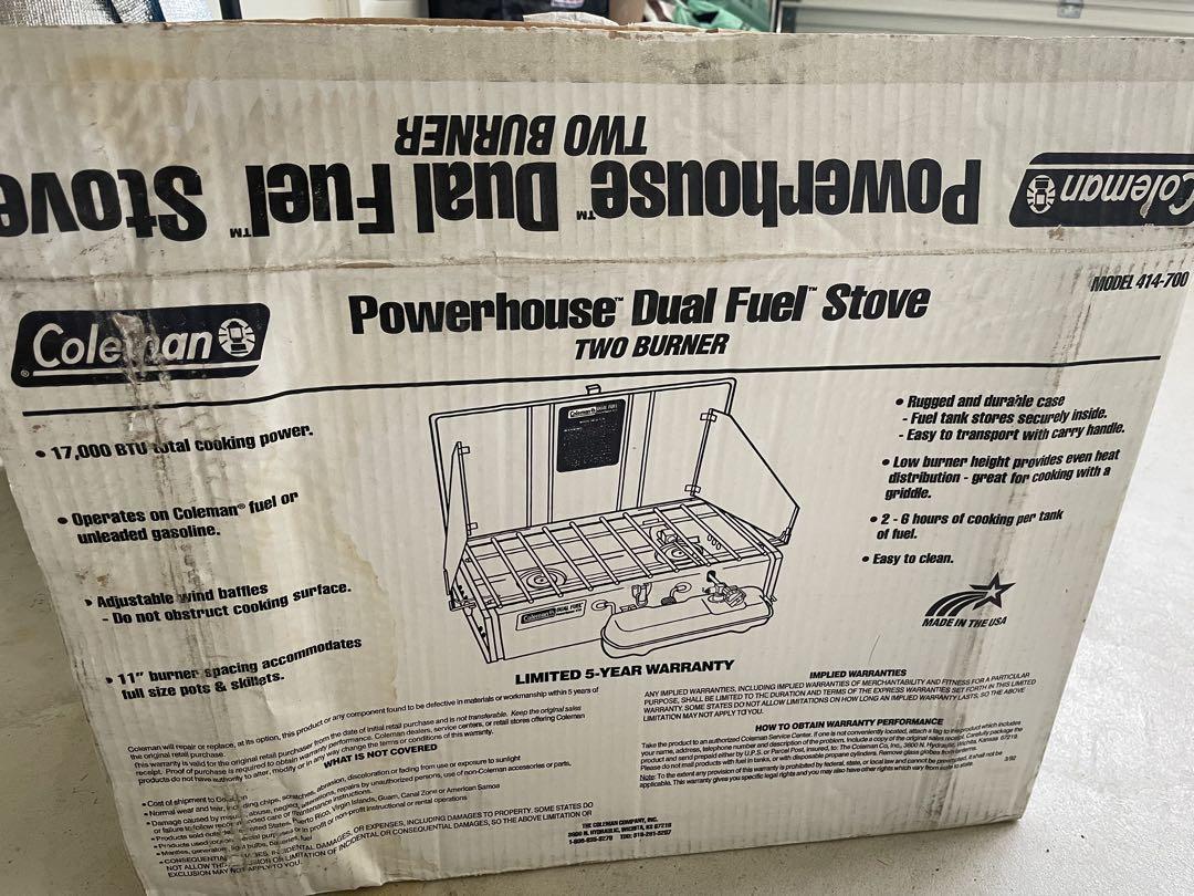 バーベキュー・調理用品 Coleman DualFuel Two Stove 414-700