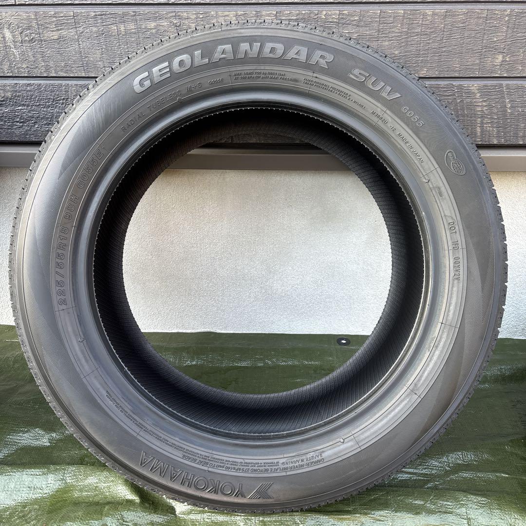 デリカD5 シャモニー 新車外し 純正18インチ 225/55R18 ②