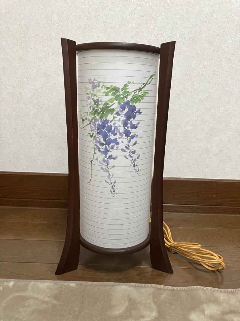提灯 モダン提灯 藤の花 燈籠 盆 初盆 照明 間接証明