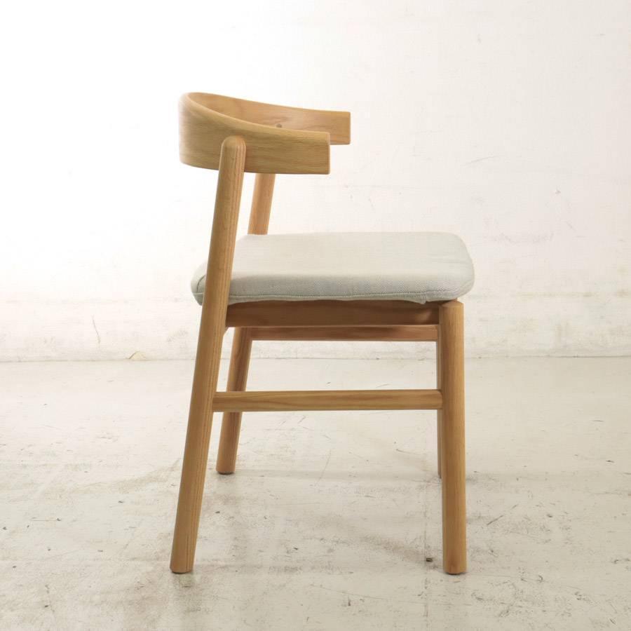 展示品 24年製 ウニコ ソヴィ ダイニングチェア オーク材 ベージュ