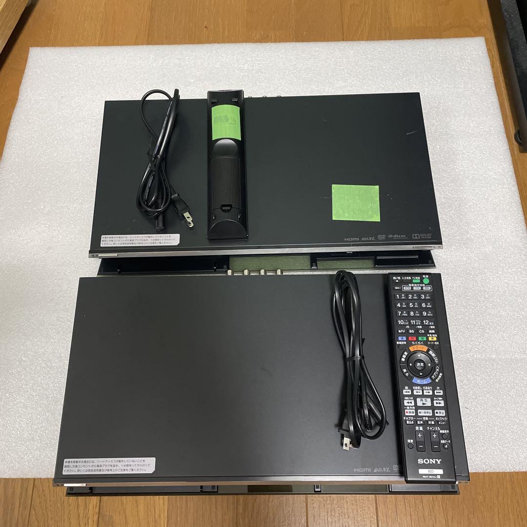 SONYブルーレイレコーダー　BDZ-EW500 2台