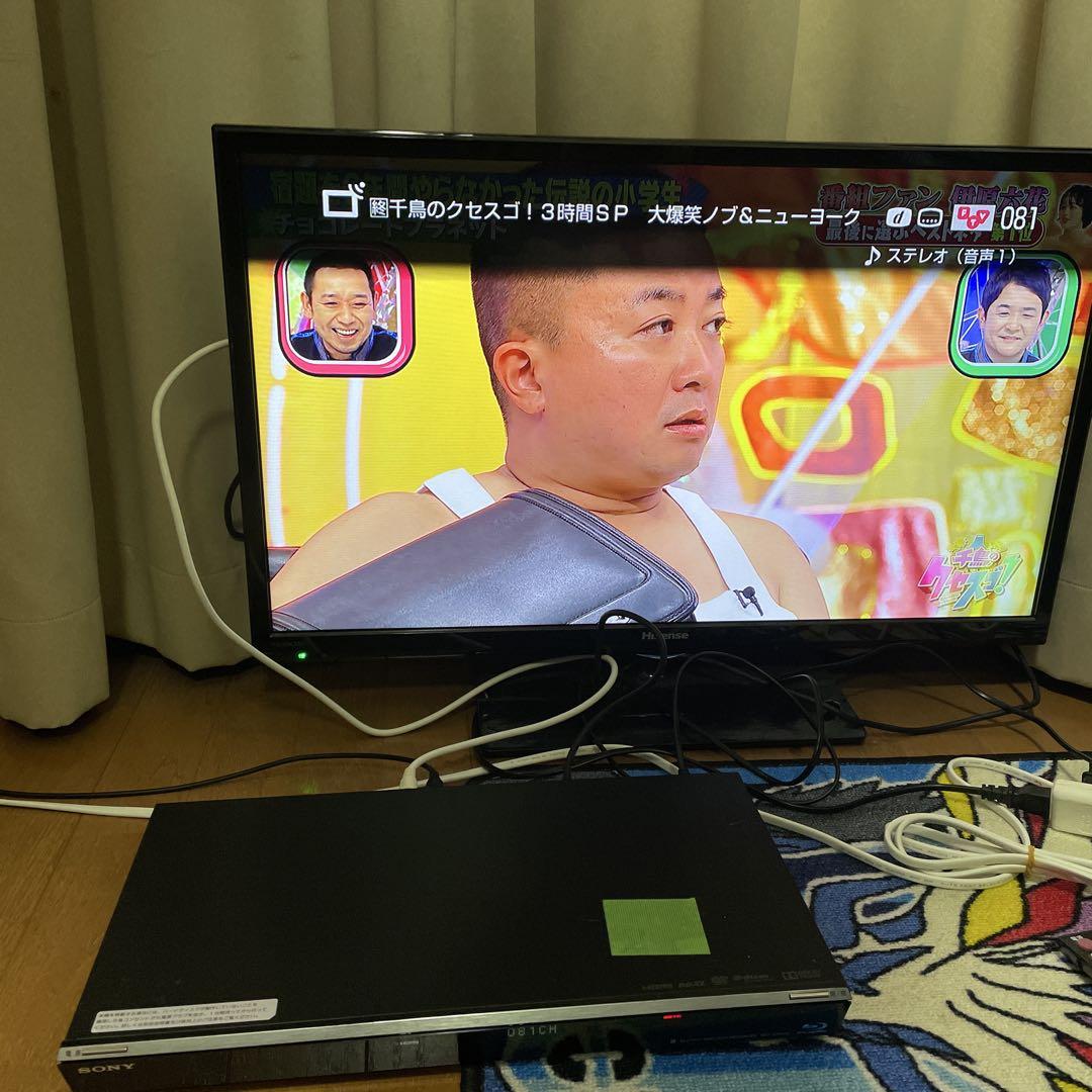 SONYブルーレイレコーダー　BDZ-EW500 2台