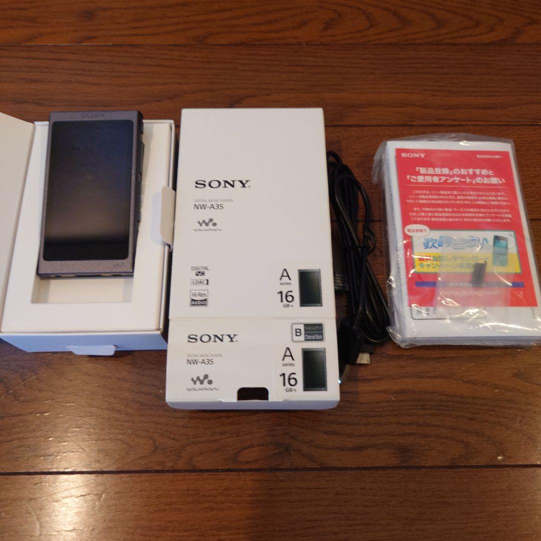SONY NW-A35 16GB デジタルオーディオプレーヤー - メルカリ