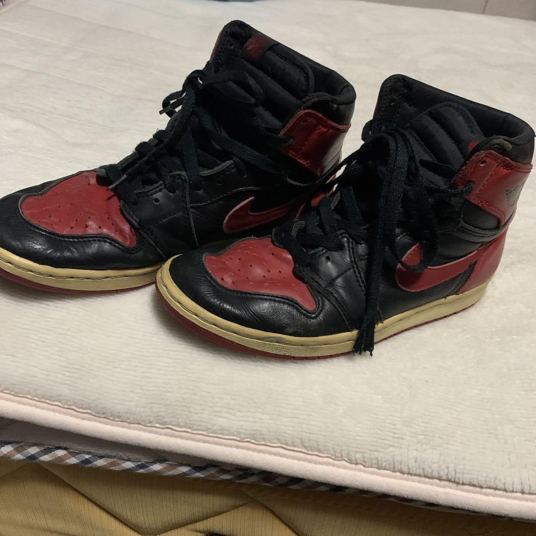 バッタ様専用　AIR JORDAN 1 復刻版　エアジョーダ　バスケットシューズ