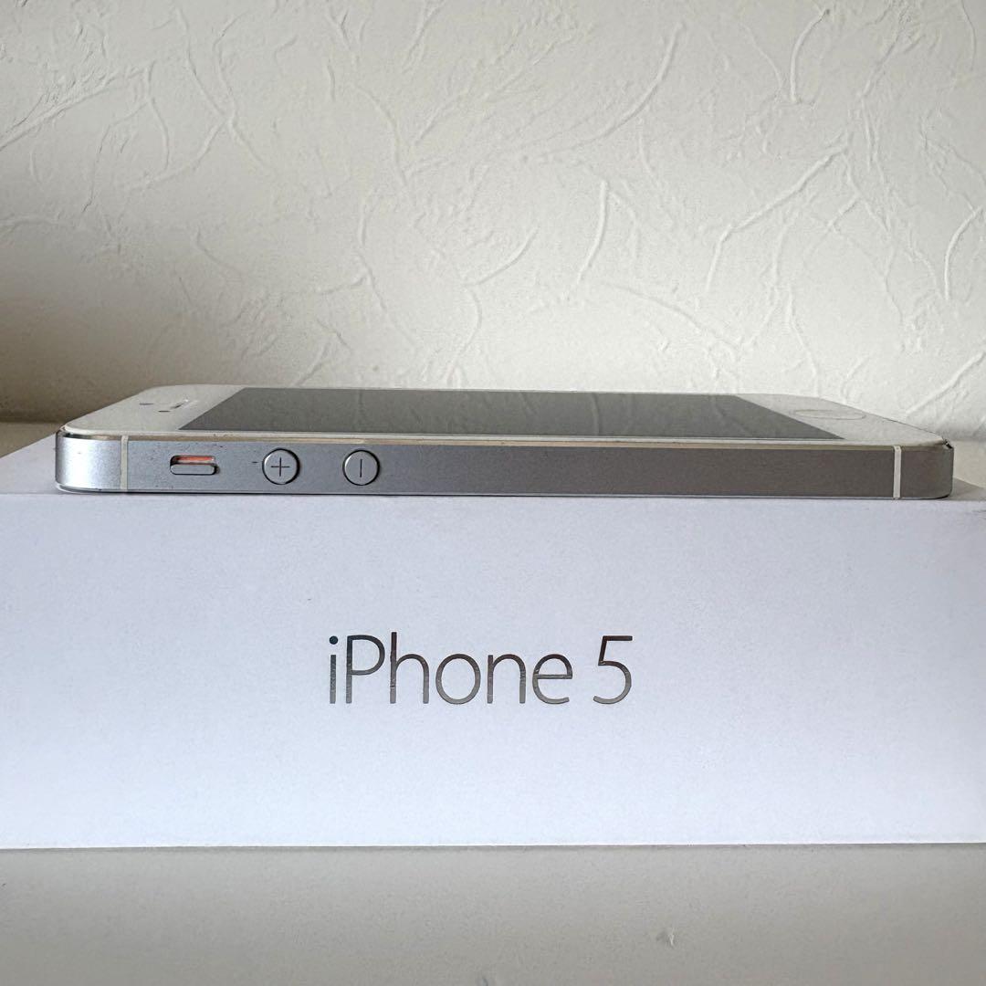 美品】iPhone 5 ホワイト 64GB softbank 箱付き - メルカリ