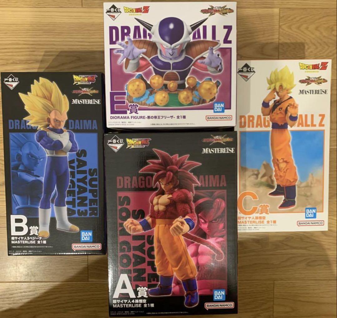 一番くじ　ドラゴンボールVSオムニバスCROSS A〜E賞セット+下位賞 一番くじ ドラゴンボール VSオムニバス CROSS ABCEフィギュア