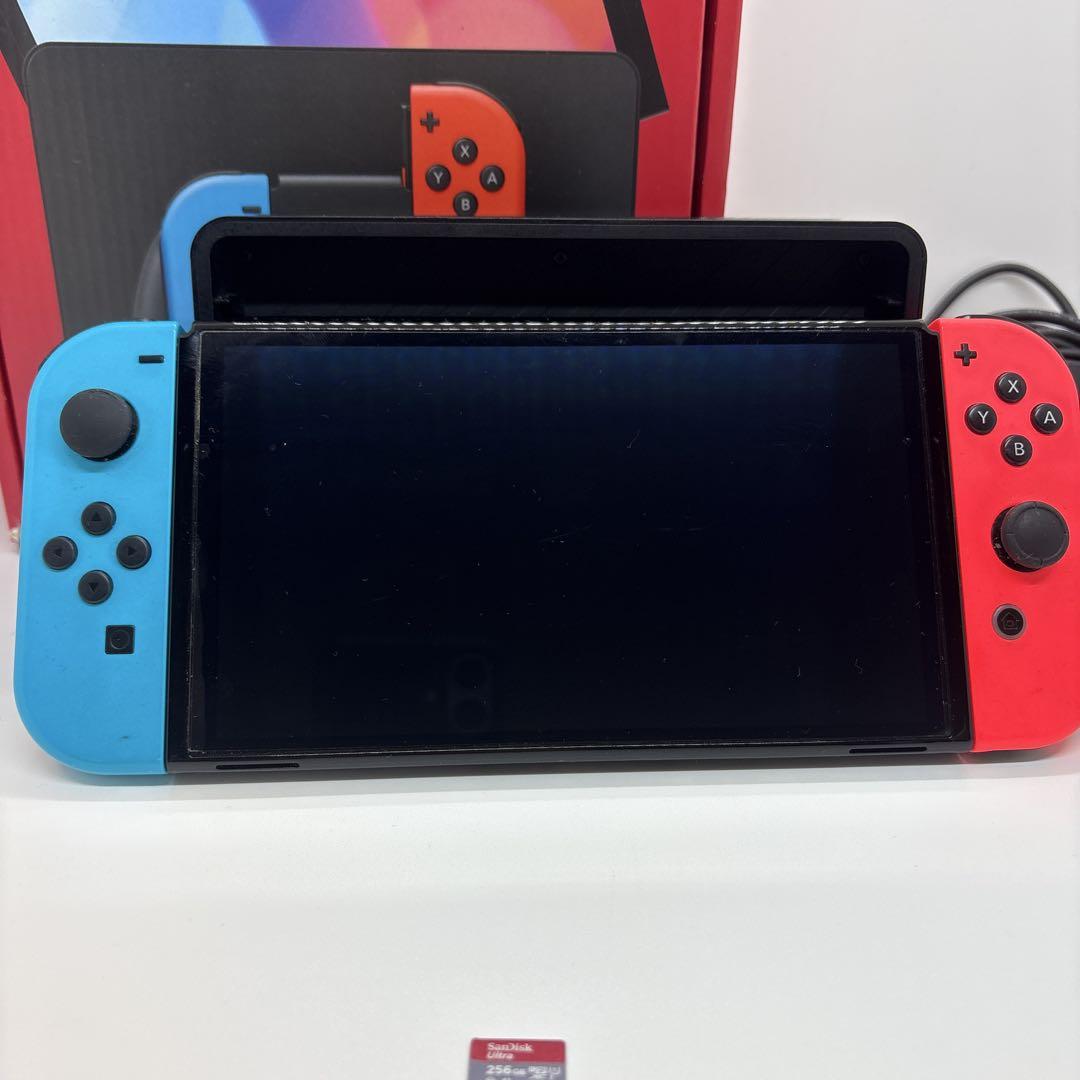 Nintendo Switch 本体 青/赤 Joy-Con 256GB - メルカリ