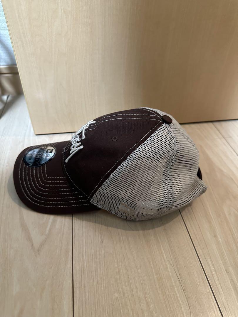 Stussy 9TWENTY メッシュキャップ ブラウン/ベージュ 帽子